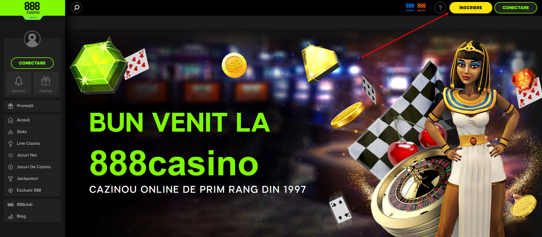 888 casino inregistrare